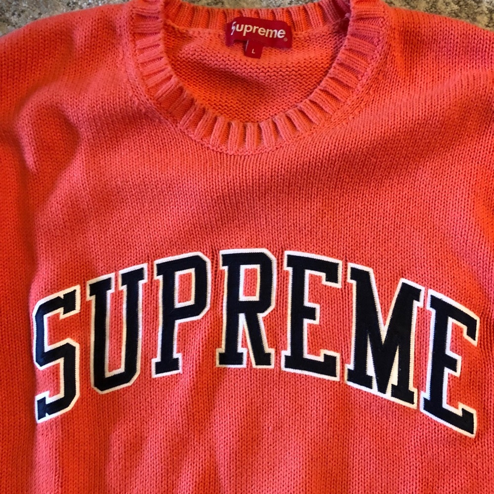 Supreme old school sweater